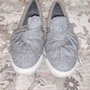 MIA Grey Bow Sneakers